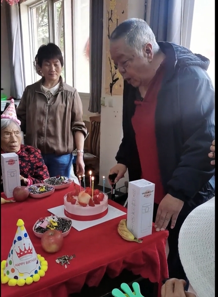 吹蜡烛